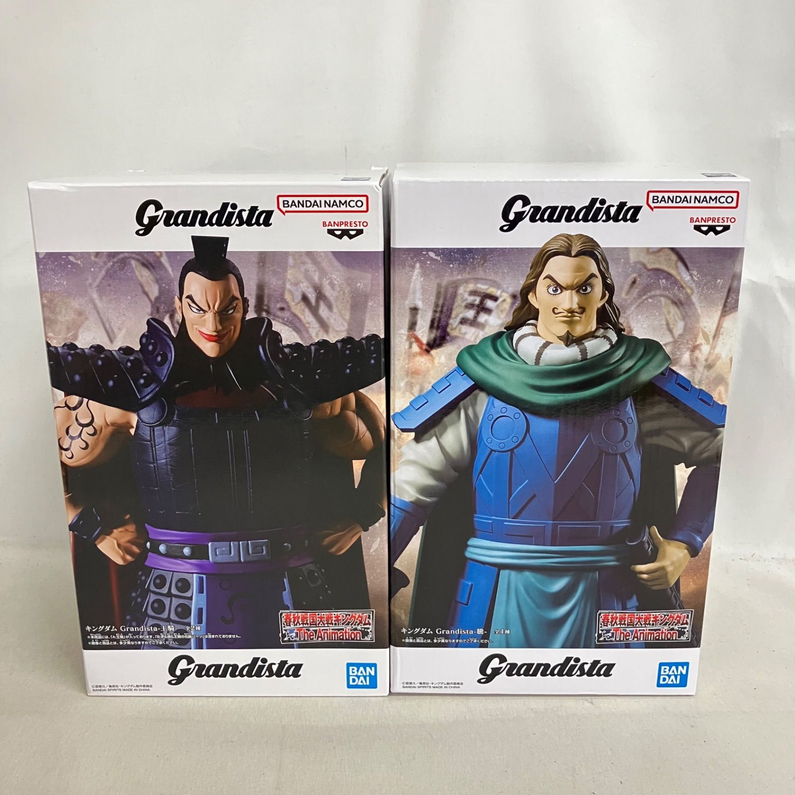未開封 キングダム Grandista 王騎 騰 フィギュア 6個セット SF6263
