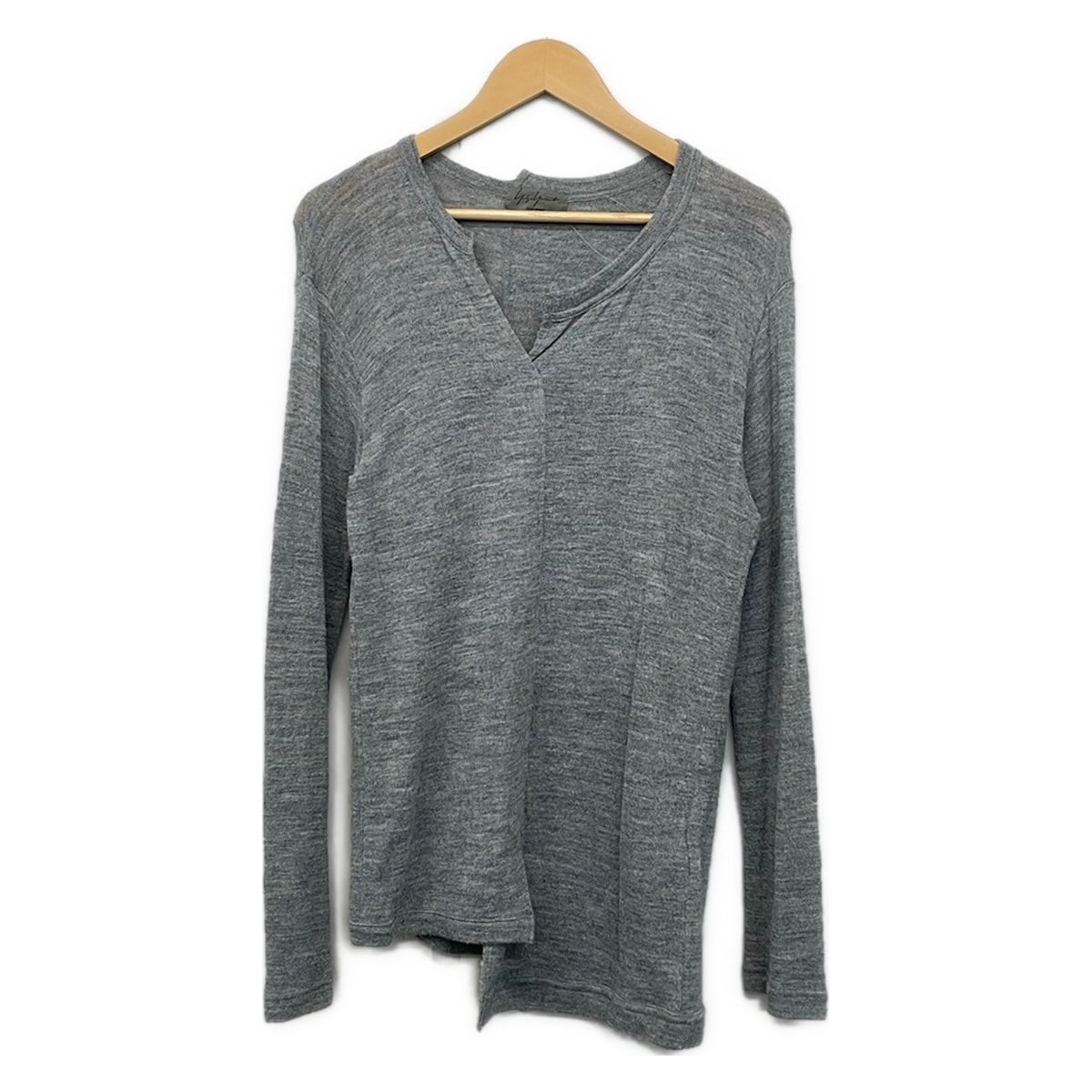 yohjiyamamoto(ヨウジヤマモト) 長袖カットソー サイズ3 L メンズ - グレー