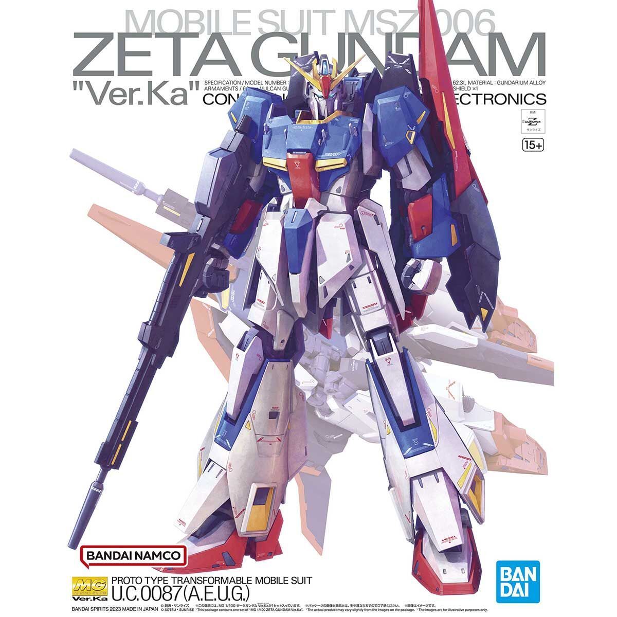 ガンプラ【中古品/キズあり】 MG 1/100 ゼータガンダム Ver.Ka 完成品