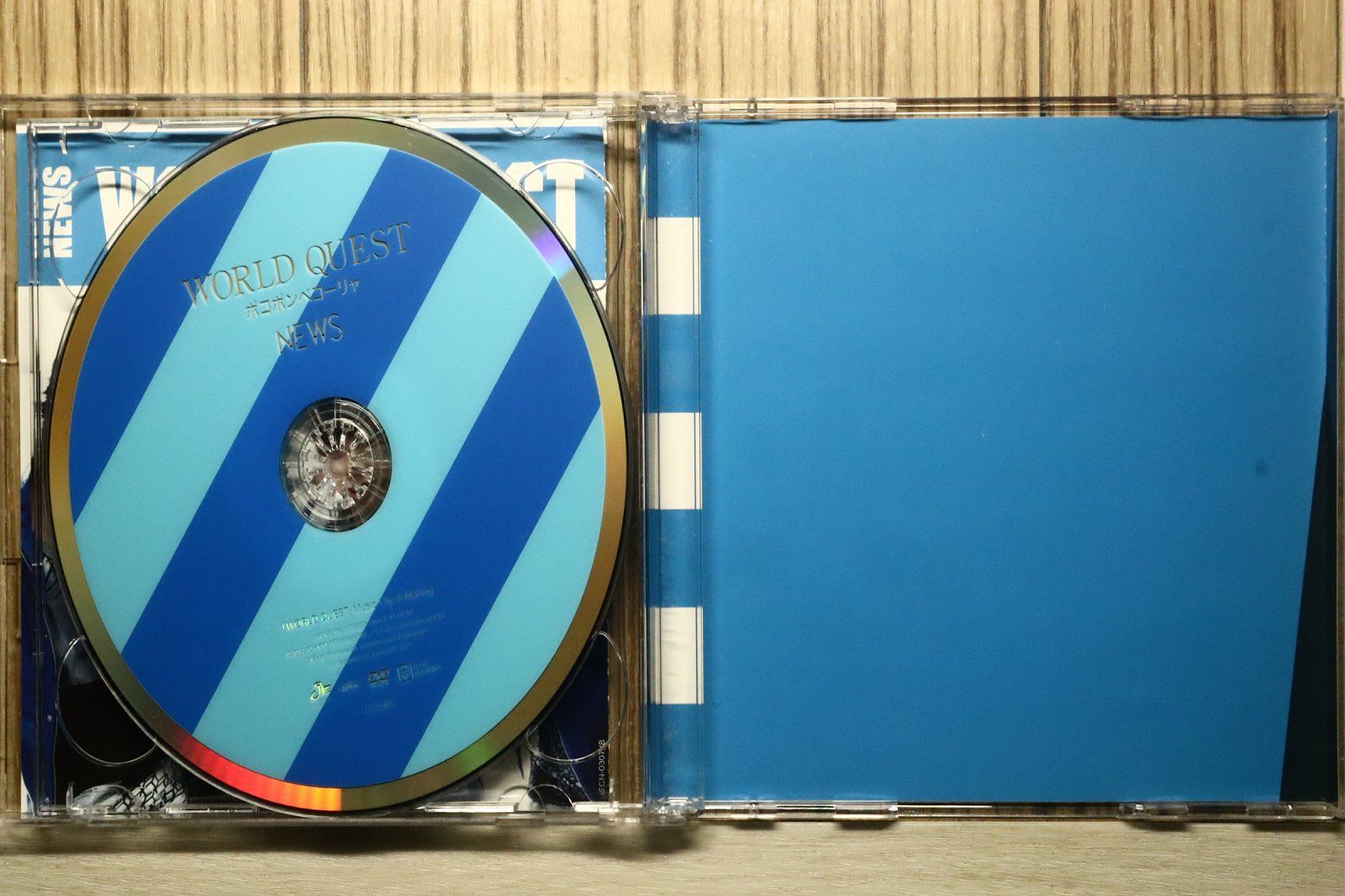 国内盤CD☆ニュース/NEWS□ WORLD QUEST/ポコポンペコーリャ(初回盤A