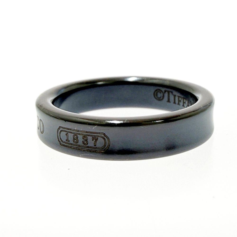 中古】TIFFANY&Co. ティファニー チタン 1837 ナロー リング 2.1g