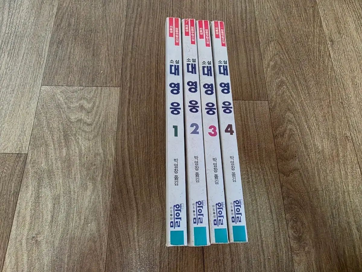 臥竜生 小説 大英雄 1-4巻
