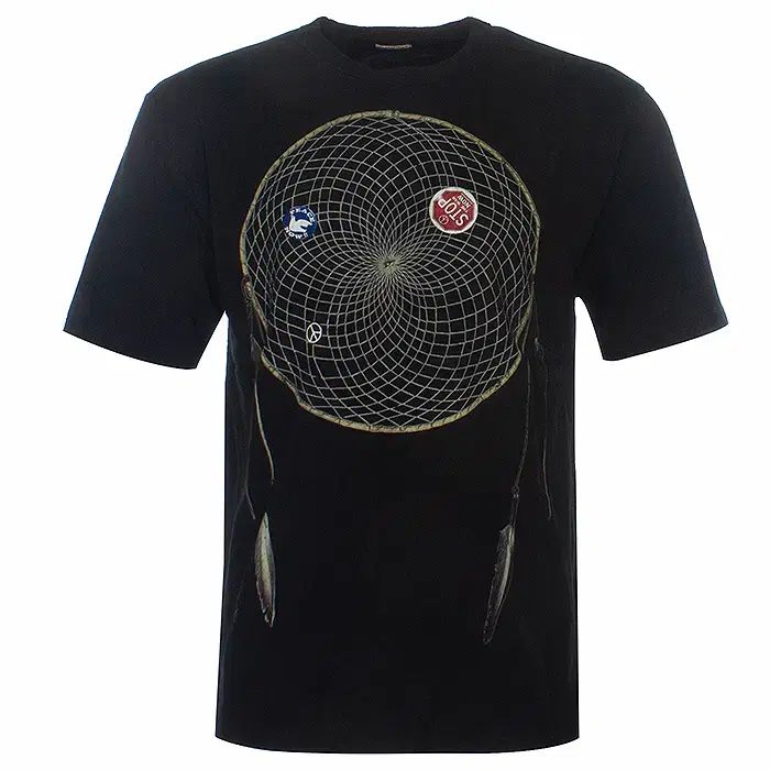 KAPITAL キャピタル プリンティング 半袖 Tシャツ ブラック K2510SC847