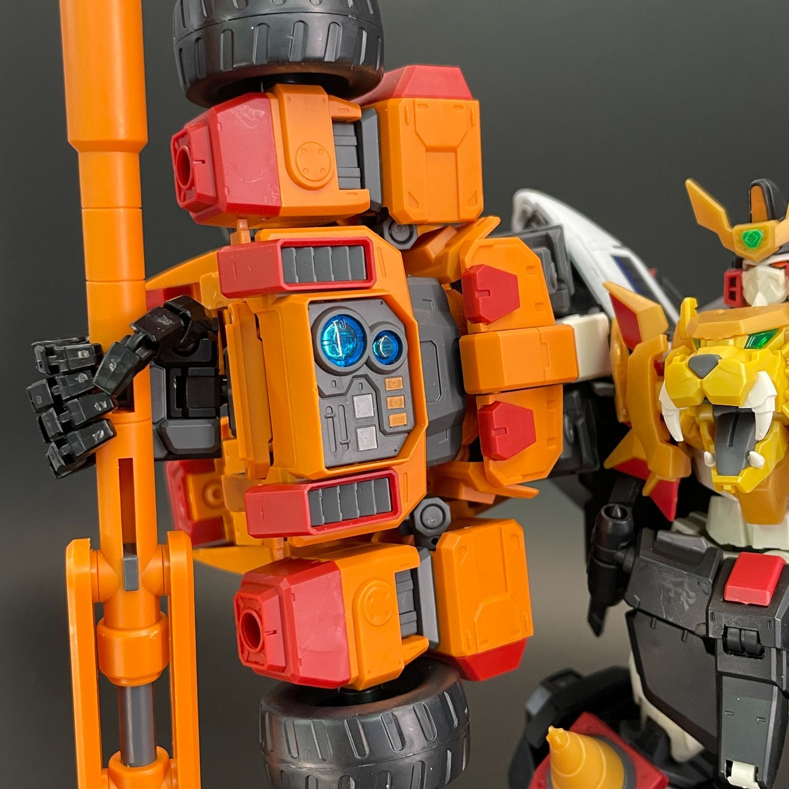 ②放出品ジャンクプラモデル・RGガオガイガーシリーズ3種・撃龍神 ゴルディマーグ ②放出品ジャンクプラモデル・RGガオガイガーシリーズ3種・撃龍神