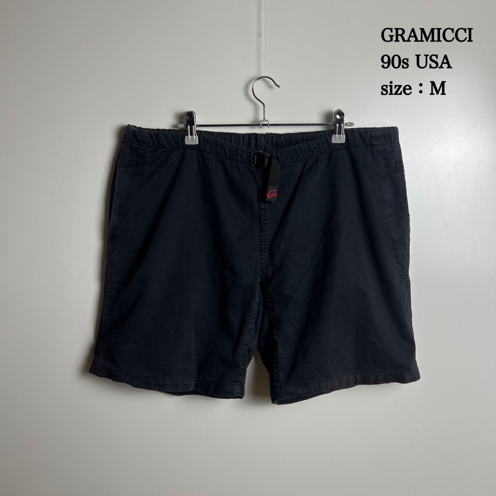 グラミチ ビンテージ アメリカ製 90s ネイバーフッド シュプリーム USA GRAMICCI 90s USA climbing shorts pants M グラミチ Gロゴ アメリカ製