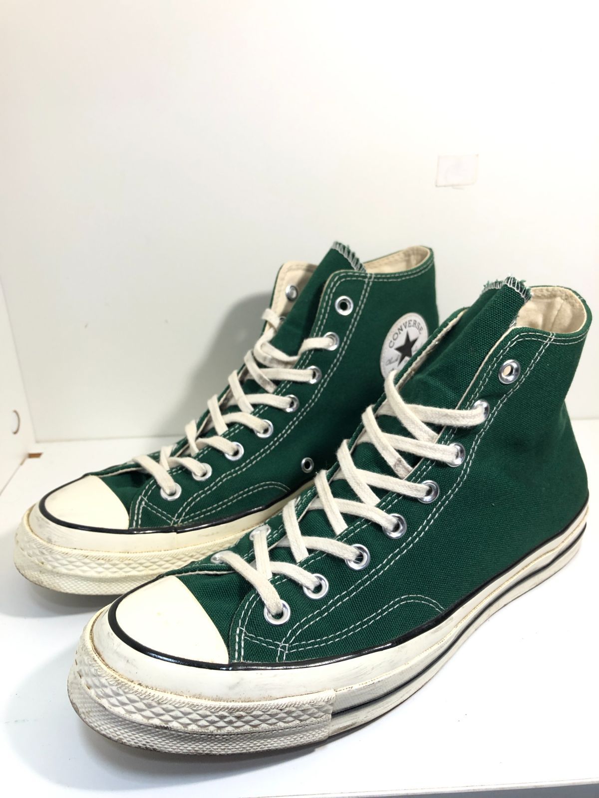 056050 CONVERSE CT70 chuck taylor ハイカット スニーカー 28cm 三ツ星 MID NIGHT CLOVER GREEN HI CUT 168508C ALL STAR コンバース チャックテイラー コンバース