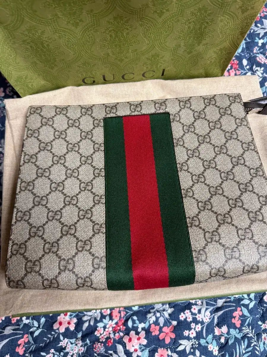 グッチGGスプリーム クラッチバッグ