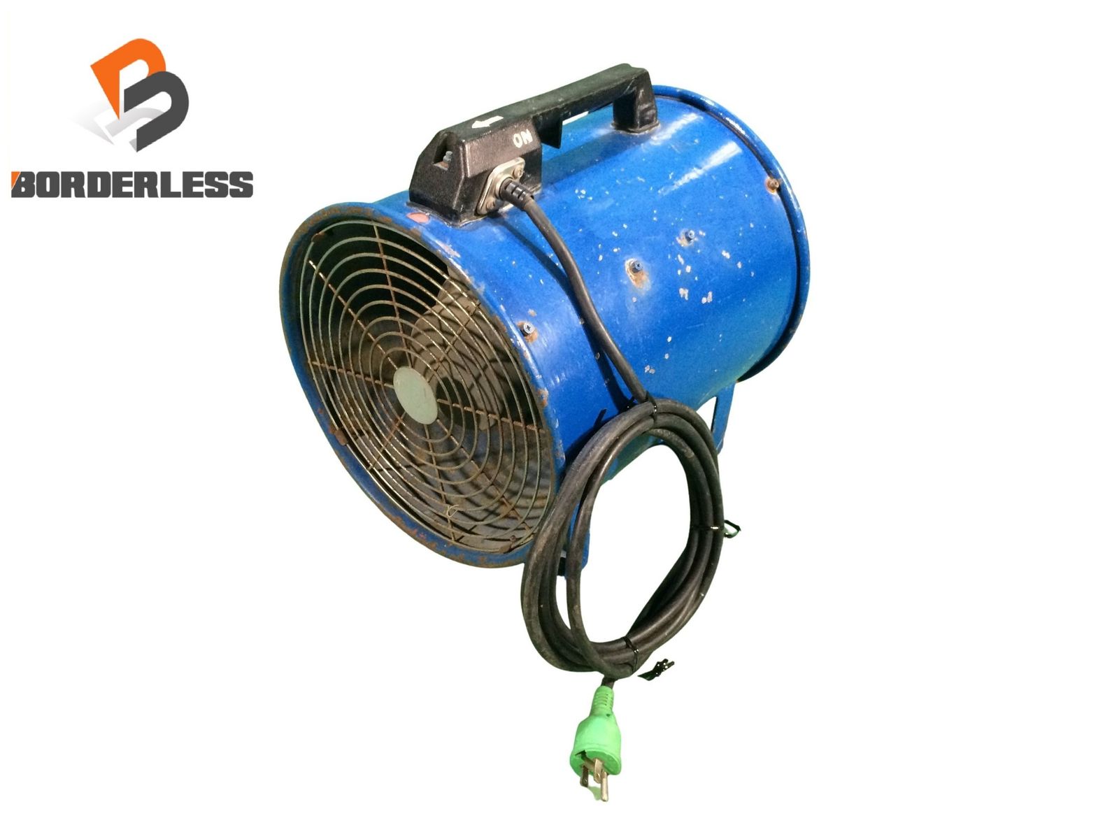 ☆中古品☆静岡製機 シズオカ 100V ポータブル送排風機 F-300KN F300KN ポータブルファン 送風機123798