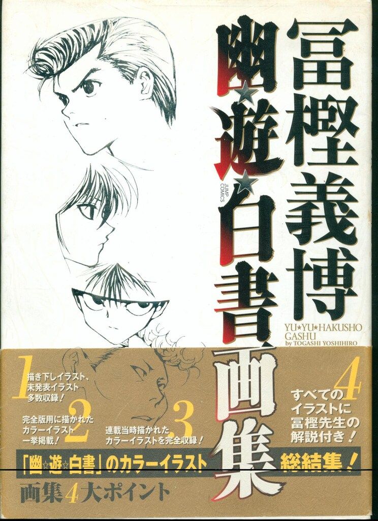 集英社 冨樫義博 幽☆遊☆白書画集 (帯付) 8,498円