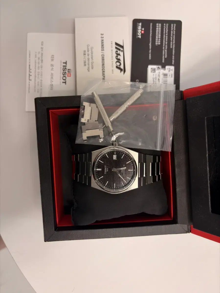 TISSOT ティソ PRX オートマチック 40mm ブラック 出品