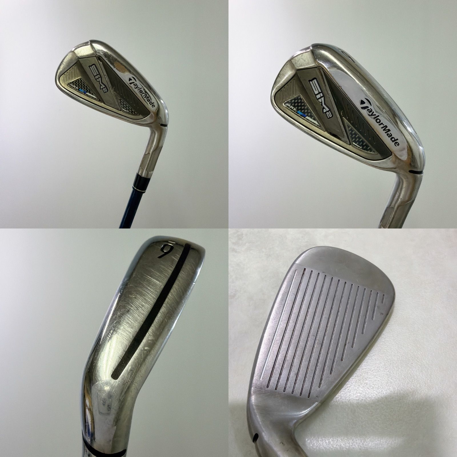 希少 テーラーメイド SIM2 MAX 6番単品アイアン 純正カーボンシャフト