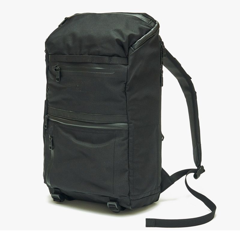 [AS2OV（アッソブ）] WP CORDURA 305D ROUND ZIP BP BLACK 28L