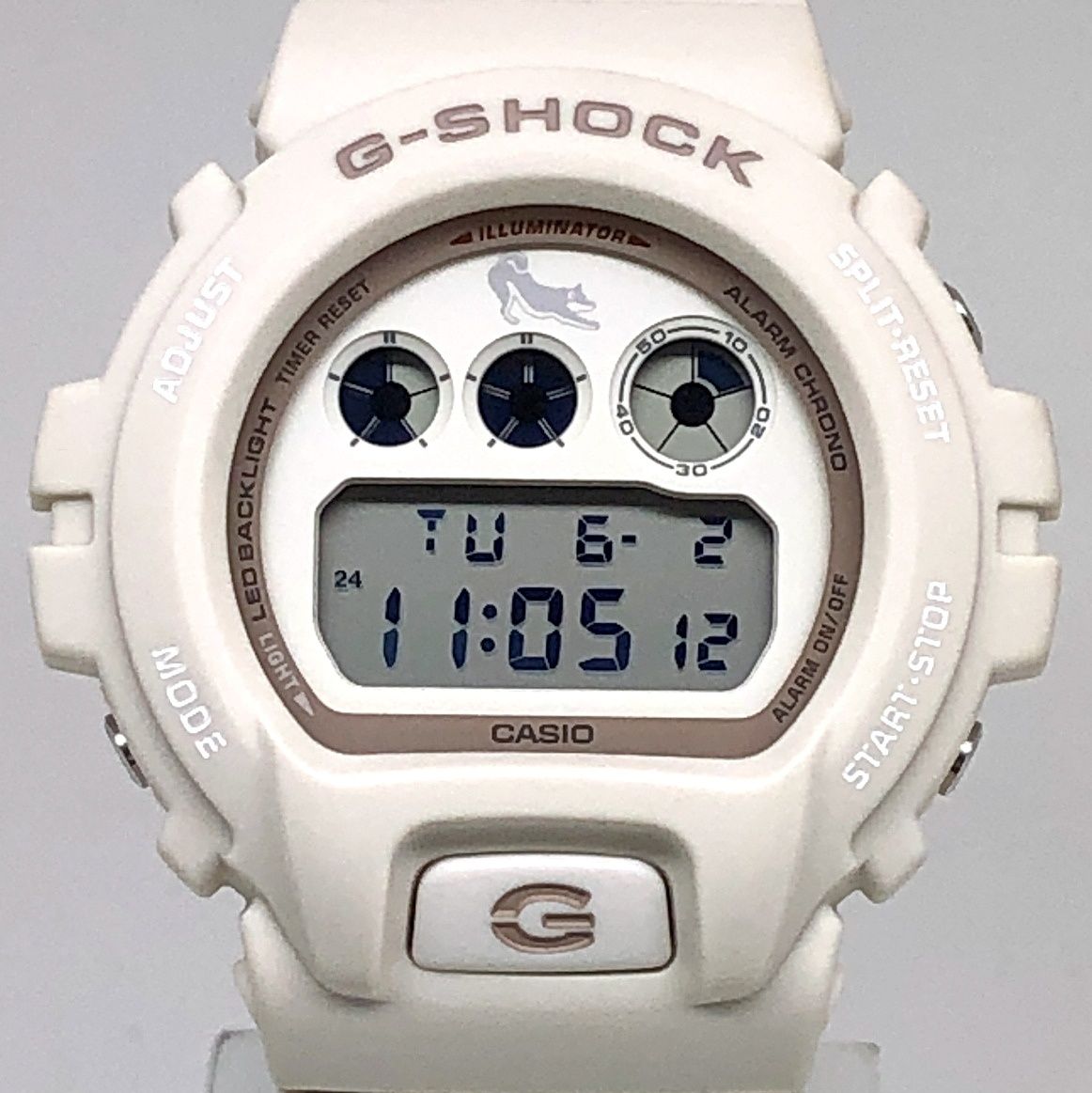 G-SHOCK ジーショック DW-6900SHB-7 SHIRO-SHIBA 白柴 柴犬 二色成形 