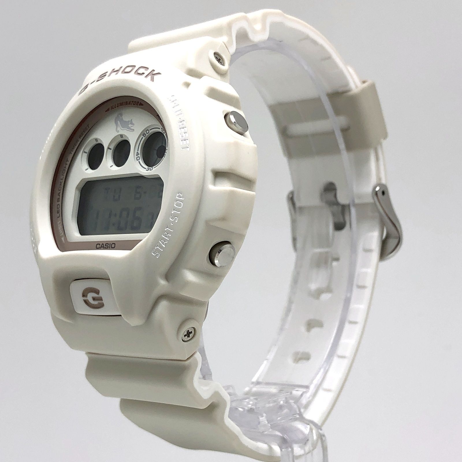 G-SHOCK ジーショック DW-6900SHB-7 SHIRO-SHIBA 白柴 柴犬 二色成形 
