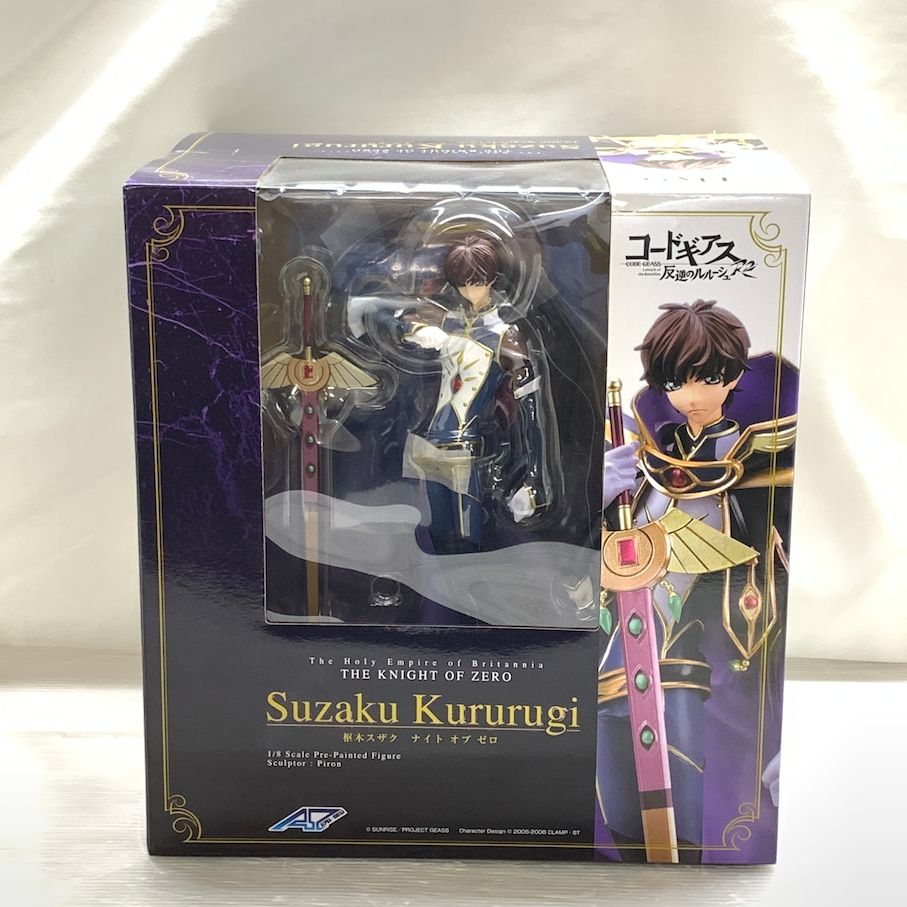 コードギアス反逆のルルーシュ フィギュア 枢木スザク ナイトオブゼロ ルルーシュ 未使用品】 コードギアス 反逆のルルーシュR2 枢木スザク ナイト オブ