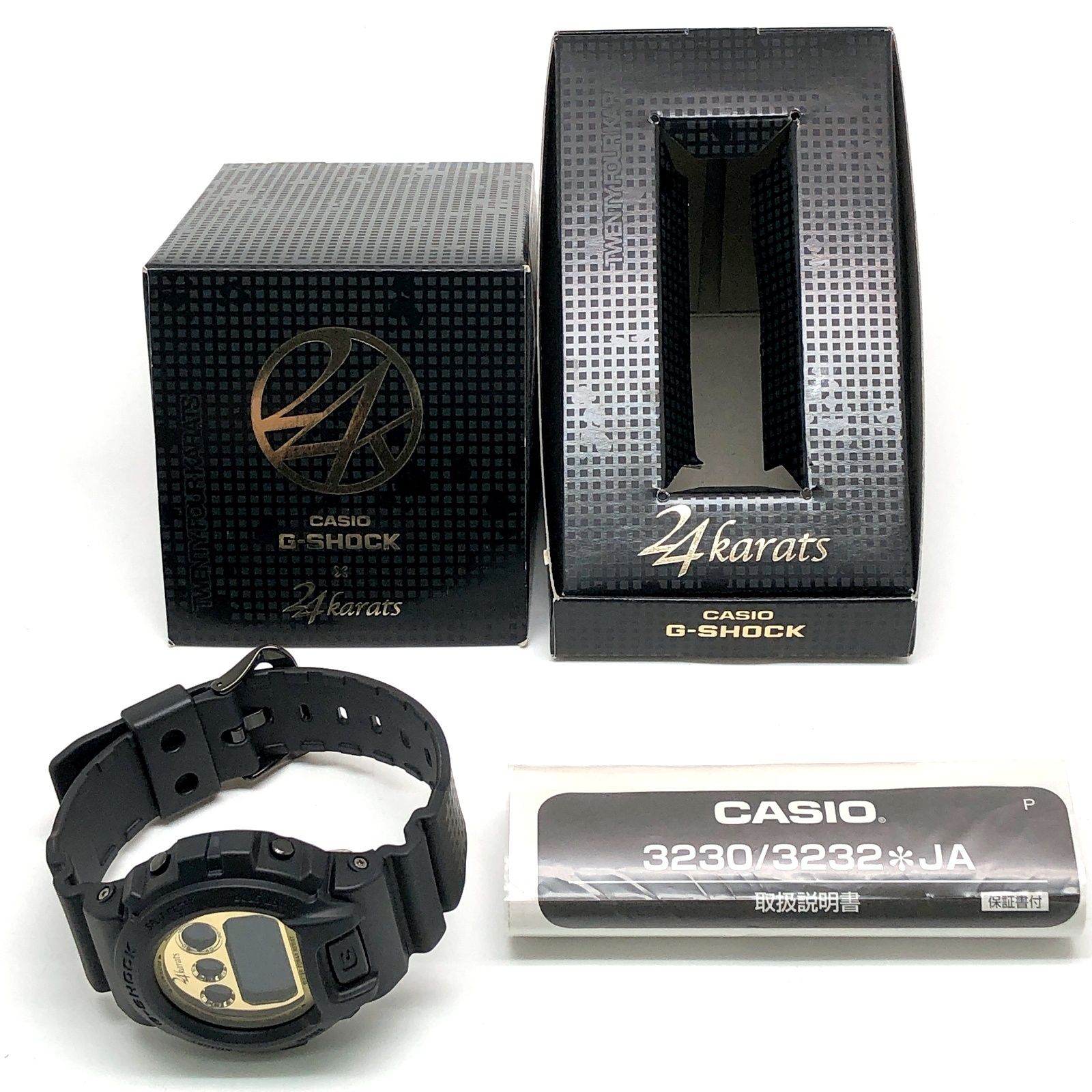 G-SHOCK ジーショック DW-6900FS 24karats 第3弾コラボモデル EXILE JSB GENERATIONS ブラック ゴールド 黒金 2012年発売 G-SHOCK ジーショック DW-6900FS 24karats 第3弾コラボモデル EXILE