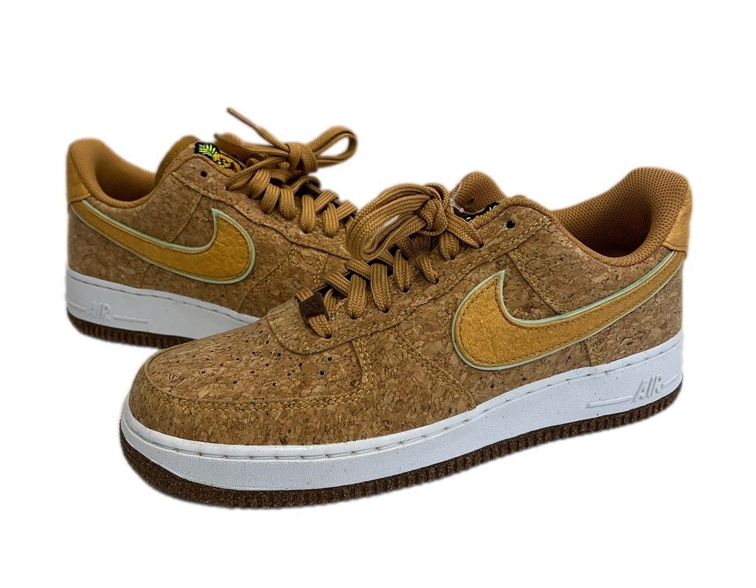 ナイキ NIKE Air Force 1 Low '07 PRM Pineapple Cork ナイキ エアフォース1 ロー '07 プレミアム パイナップルコルク DJ2536-900 メンズ靴 スニーカー ブラウン 26.5cm 101sh-2681