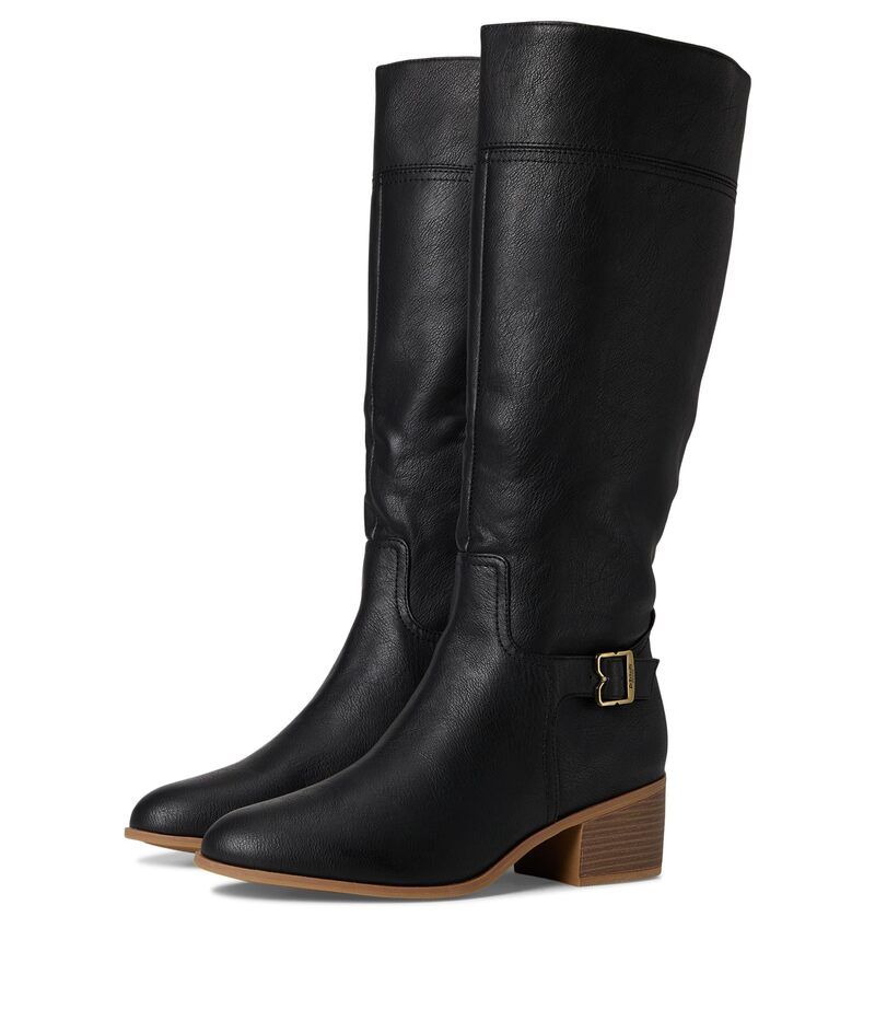 ドクター・ショール レディース シューズ ブーツ・レインブーツ トール Dr Scholls Adeline Zip Tall Boots Black ブラック