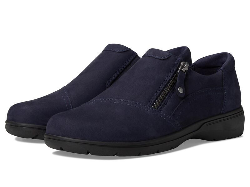 ロックポート レディース シューズ ブーツ・レインブーツ Rockport Hallie Dark Blue Leath ブルー