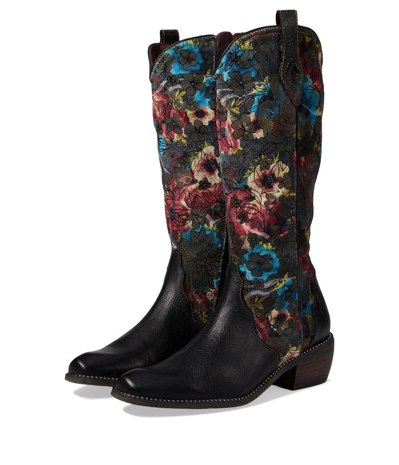 スプリングステップ レディース シューズ ブーツ・レインブーツ LArtiste by Spring Step Rodeo QueenViv Black Multi ブラック