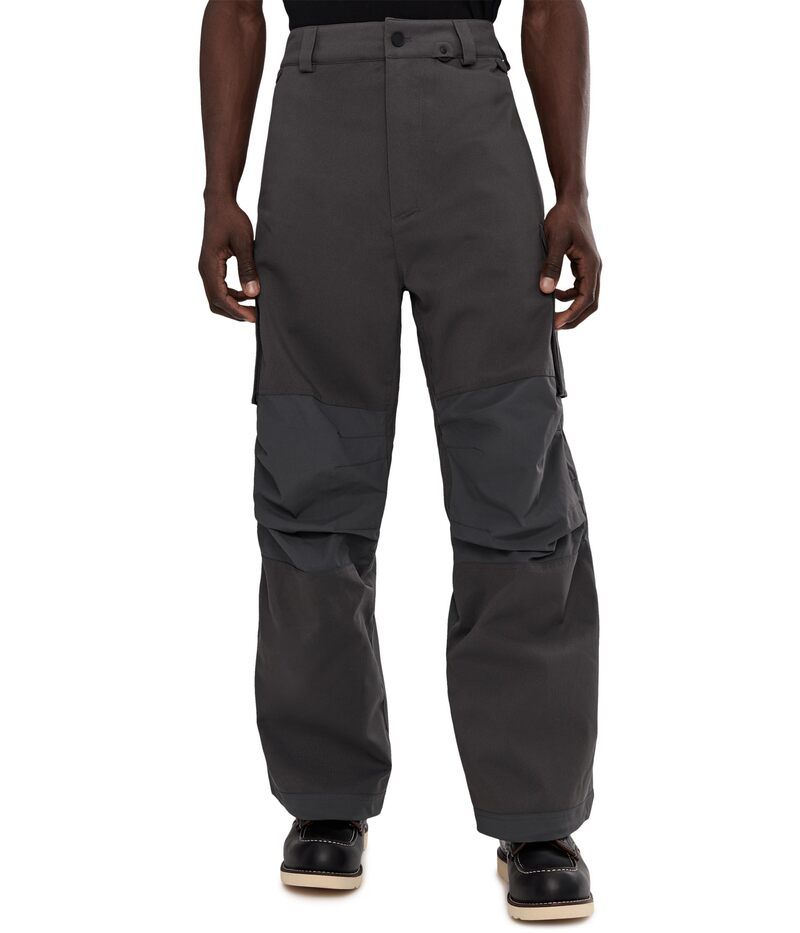 ボルコム メンズ ボトムス カジュアルパンツ Volcom Snow Nwrk Baggy Pants Grey グレー