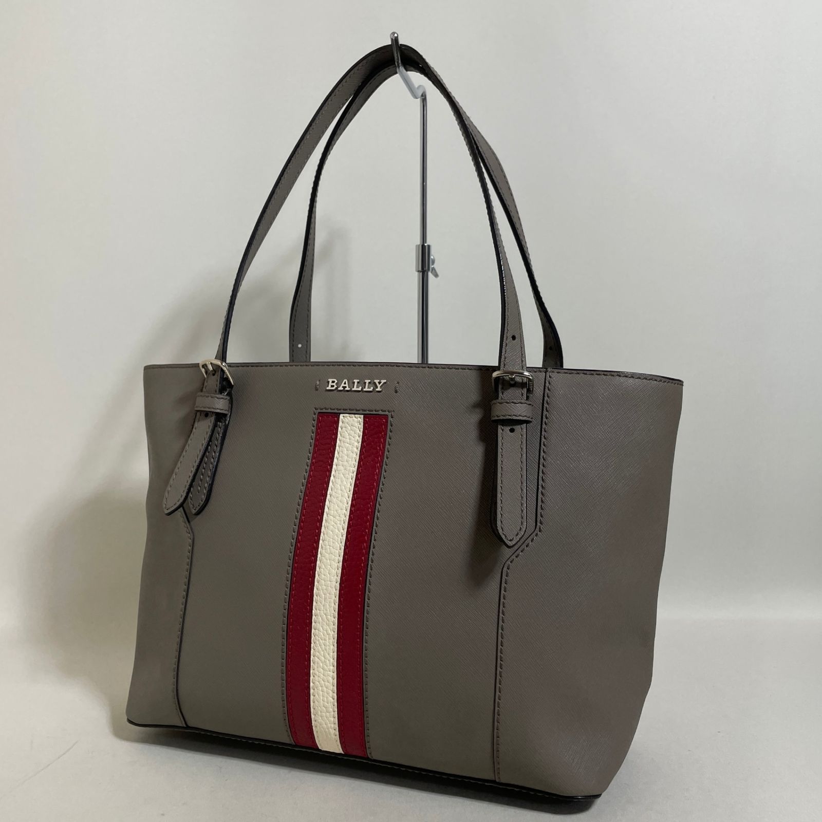 2605-271｜美品｜バリー トートバッグ レザー グレー 15,540円