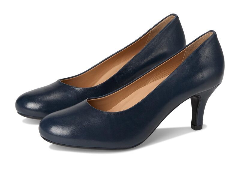 トロッターズ レディース シューズ ヒール Trotters Lanay Navy ネイビー