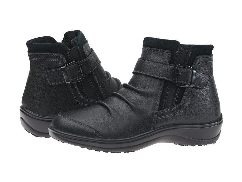 オルトフィート レディース シューズ ヒール Orthofeet Heidi Black ブラック