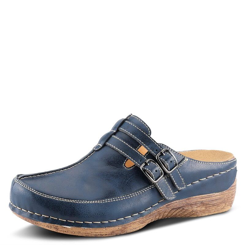 スプリングステップ レディース シューズ サンダル Spring Step Happy Navy ネイビー