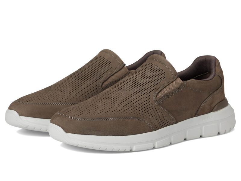 ロックポート メンズ シューズ スニーカー Rockport Jaimin Dark Taupe Leat トープ