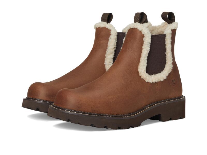 アリアト レディース シューズ ブーツ・レインブーツ チェルシー Ariat FatbabyR Chelsea Cozy Distressed Brow