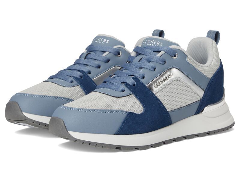 スケッチャーズ レディース シューズ スニーカー SKECHERS Runway Posh Gal NavyGray グレー