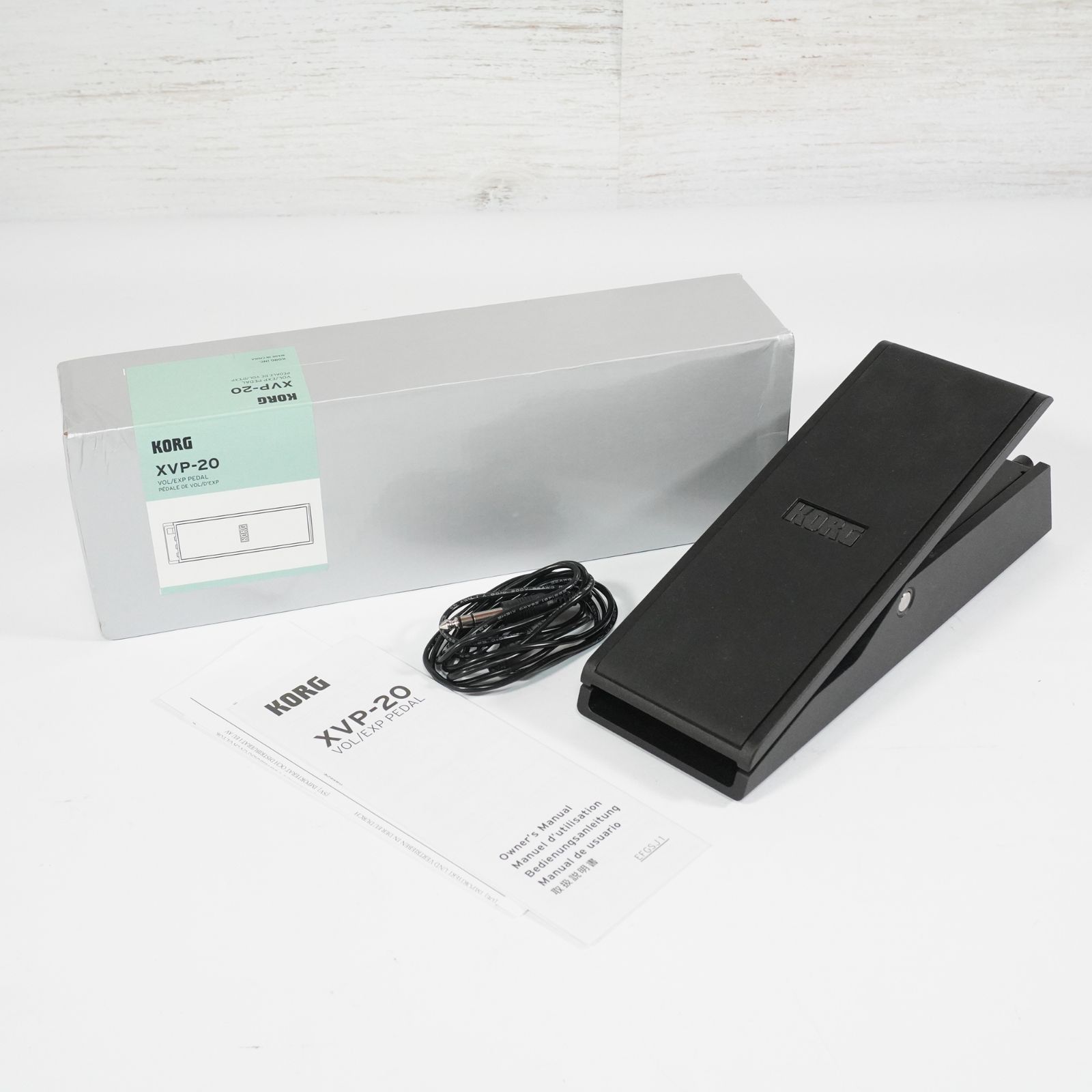 KORG　XVP-20　ほぼ未使用 ほぼ未使用・極美品】KORG XVP-20 ボリュームペダル - メルカリ