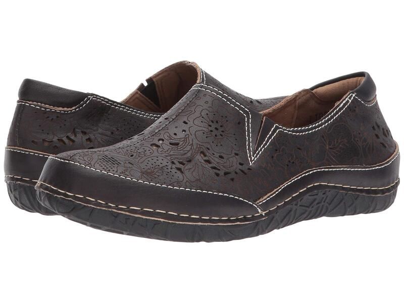 スプリングステップ レディース シューズ スリッポン・ローファー LArtiste by Spring Step Libora Black ブラック