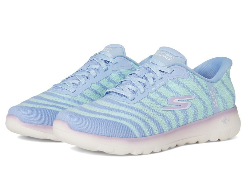スケッチャーズ レディース シューズ スニーカー SKECHERS Performance Go Walk Joy Juneau Hands Free SlipIns BlueMint ブルー