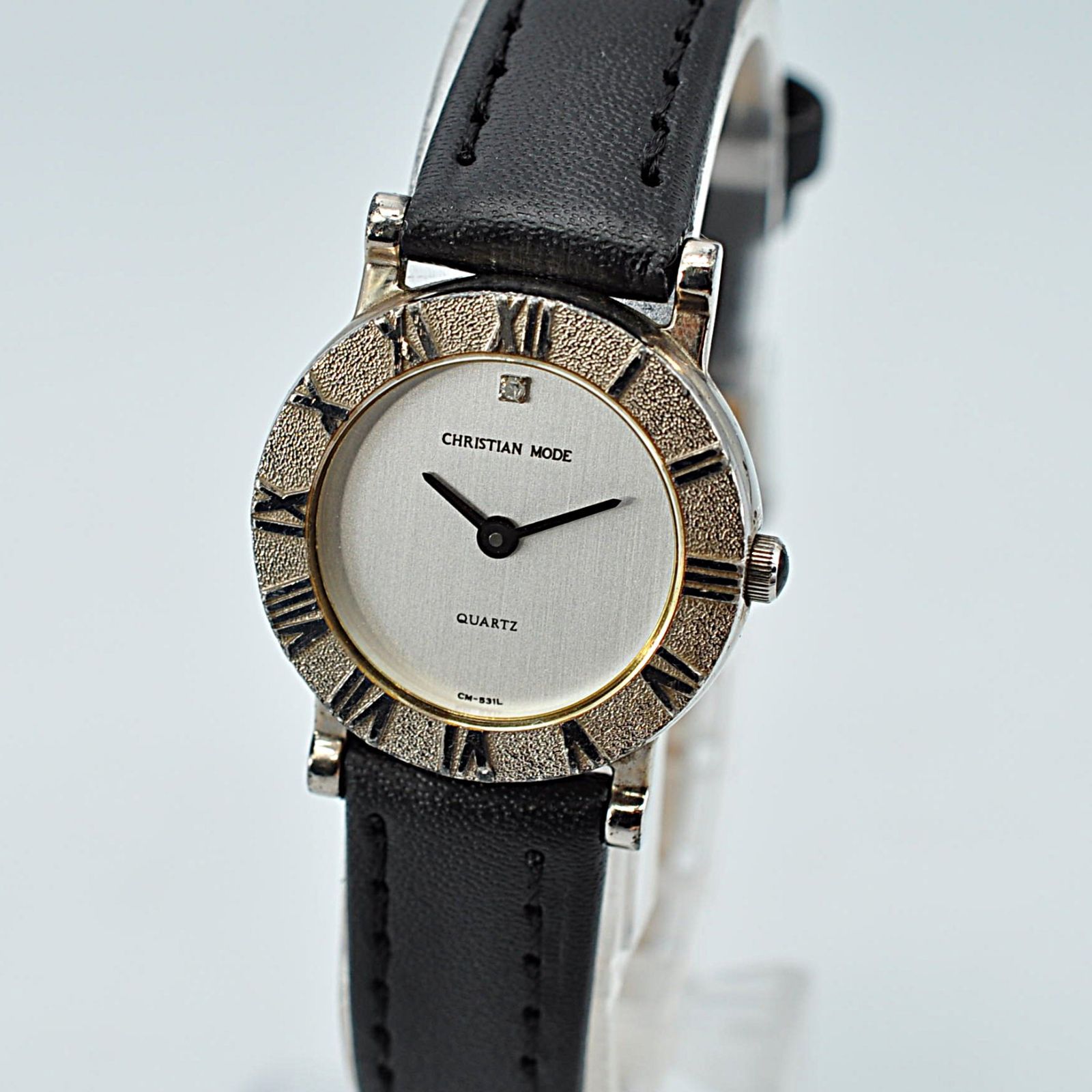 Christian Mode クリスチャン モード CM-531L シルバー925 オールシルバー 銀 Quartz クォーツ ウォッチ 腕時計 レディース 女性 稼働品