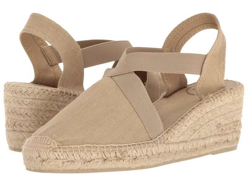 トニーポンズ レディース シューズ ヒール Toni Pons Ter Stone Linen ストーン