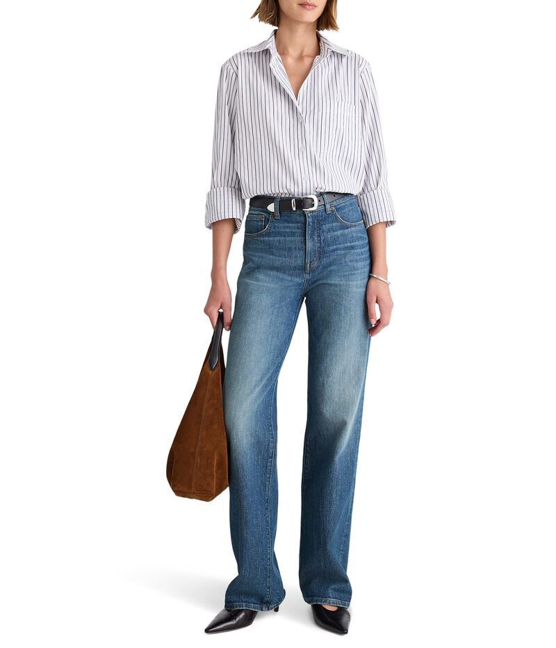 メイドウェル レディース ボトムス デニムパンツ ワイドレッグ ヴィンテージ Madewell Perfect Vintage Wide Leg In Harvey Washarvey Wash