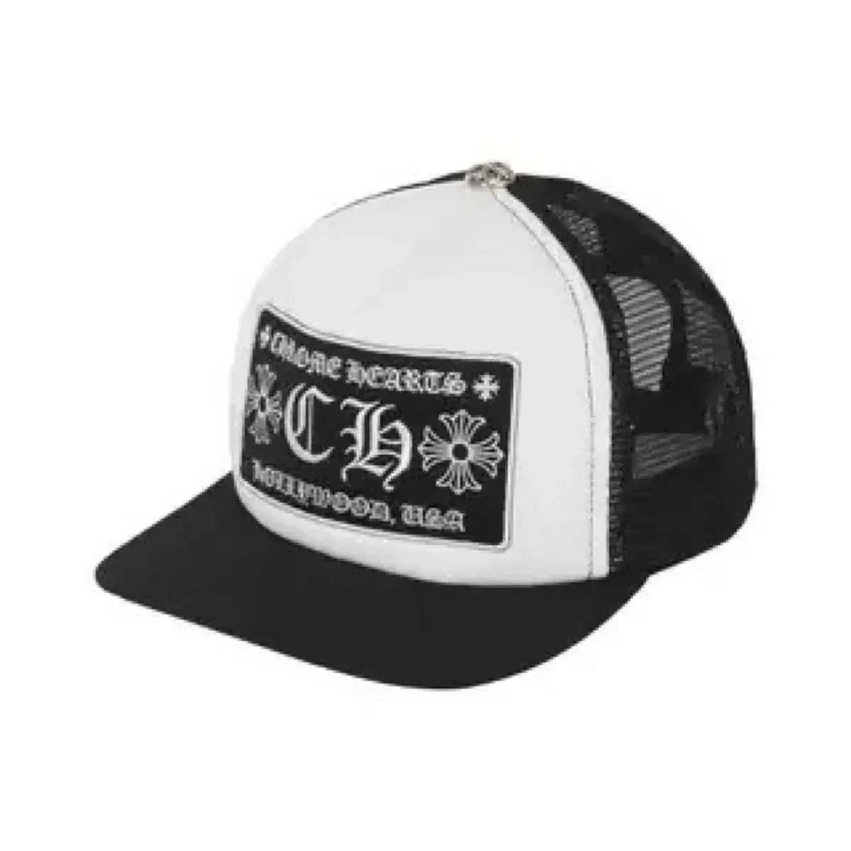 CHROME HEARTS クロムハーツ トラッカーキャップ ウール 帽子 ブラック 白 47,644円