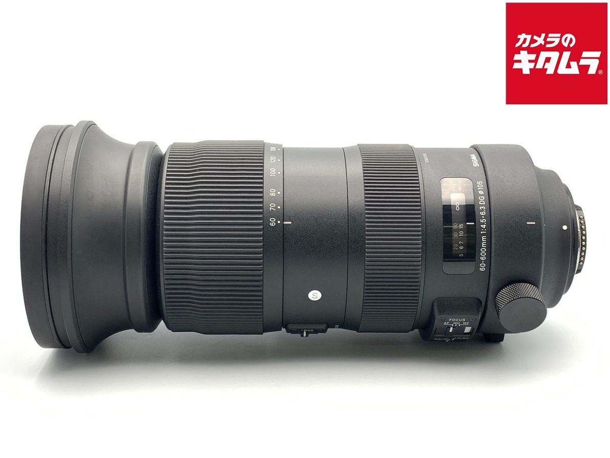 【中古】 【並品】 シグマ 60-600mm F4.5-6.3 DG OS HSM Sports ニコン用