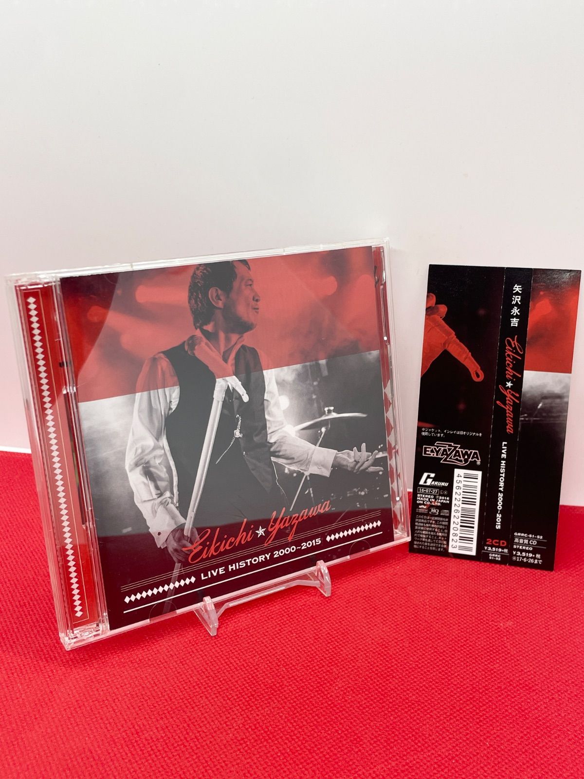 矢沢永吉 Eikichi Yazawa LIVE HISTORY 2000-2015 GRRC-49-50 2CD 邦楽