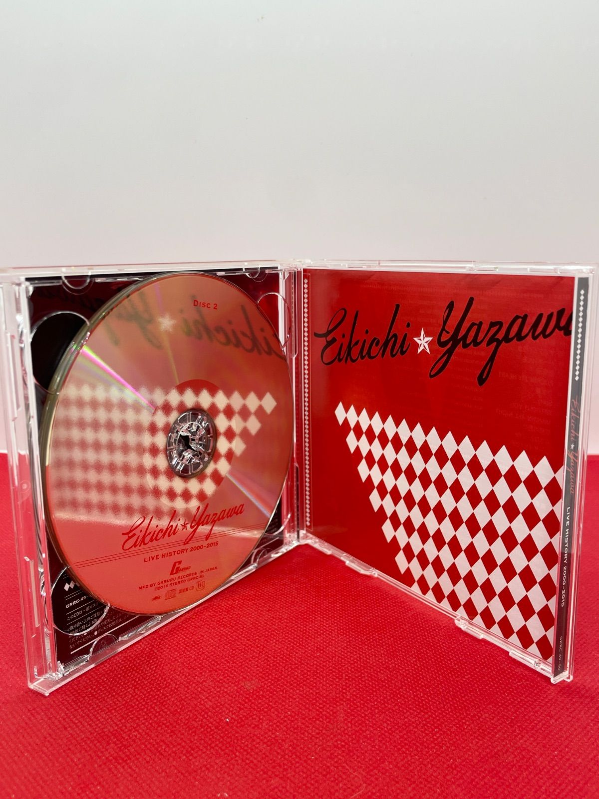 矢沢永吉 Eikichi Yazawa LIVE HISTORY 2000-2015 GRRC-49-50 2CD 邦楽