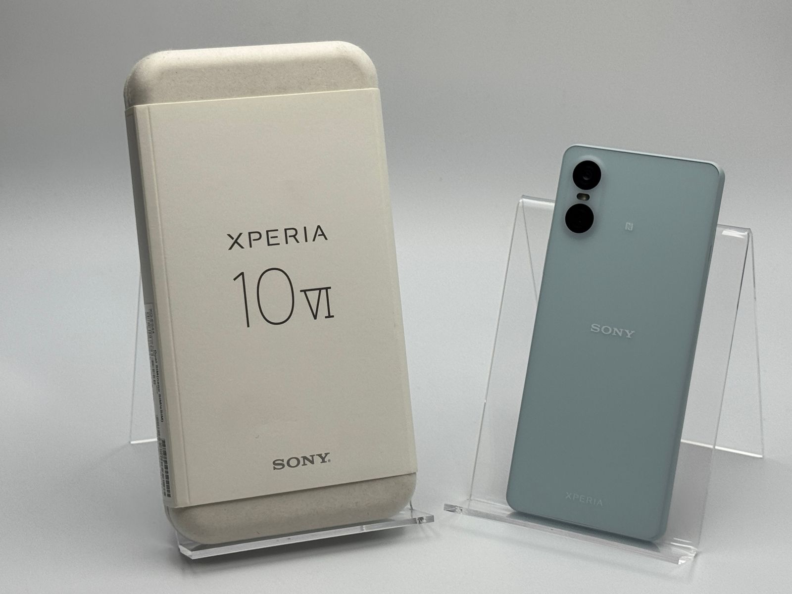 【箱付き中古A】Xperia 10 VI XQ-ES44 ブルー SIMフリー 白ロム
