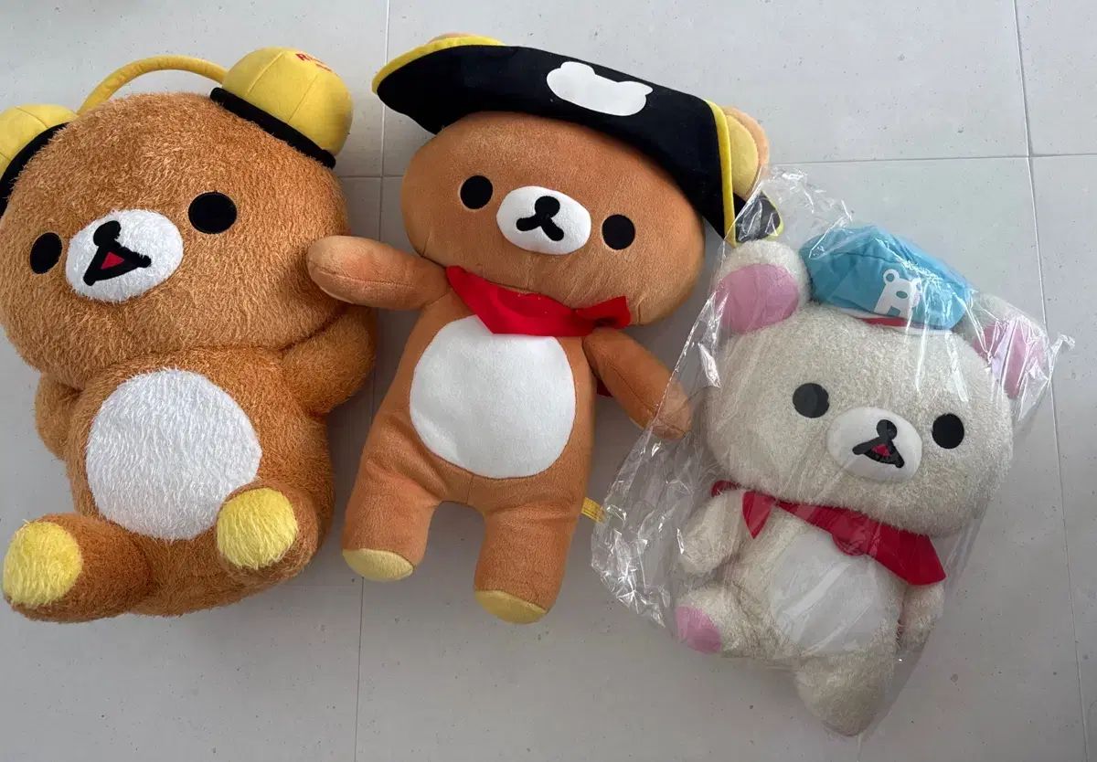 リラックマ ぬいぐるみ 3種 セット(古典