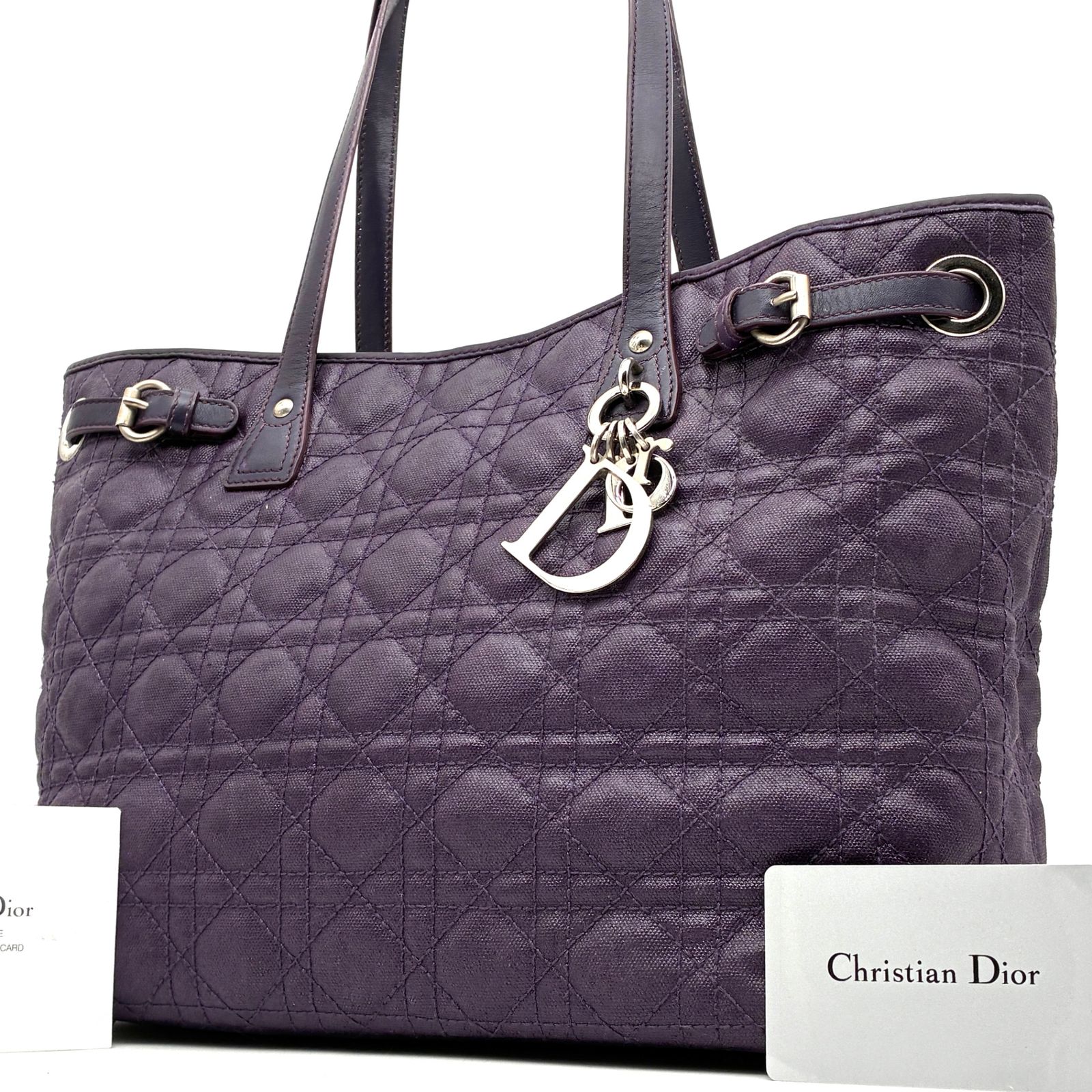 クリスチャンディオール Christian Dior パナレア カナージュ トート 