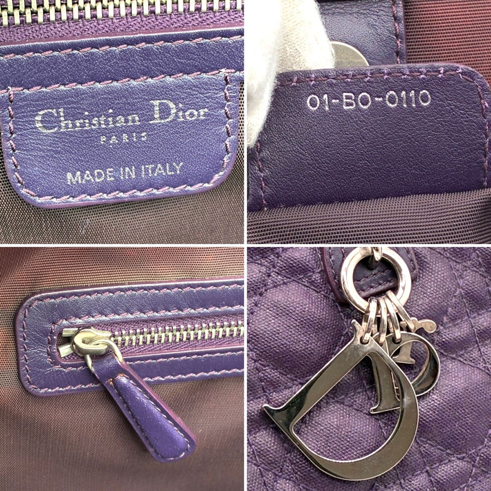 クリスチャンディオール Christian Dior パナレア カナージュ トート 