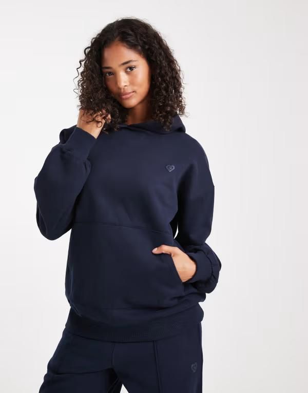ミスセルフフリッジ レディース アウター パーカー・スウェット Misselfridge oversized hoodie NAVY ネイビー