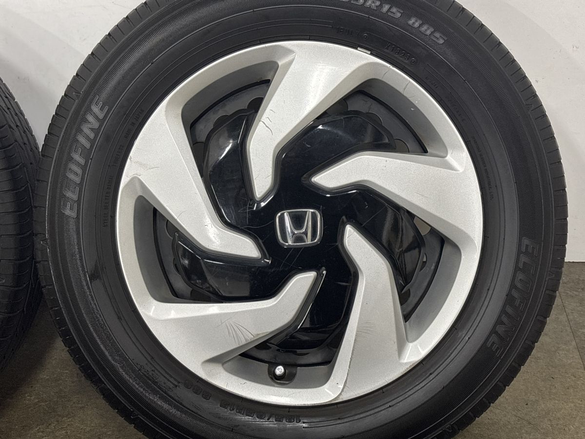 2023年製 バリ溝】ホンダ GB3 フリード 純正 15in 5.5J +50 PCD100