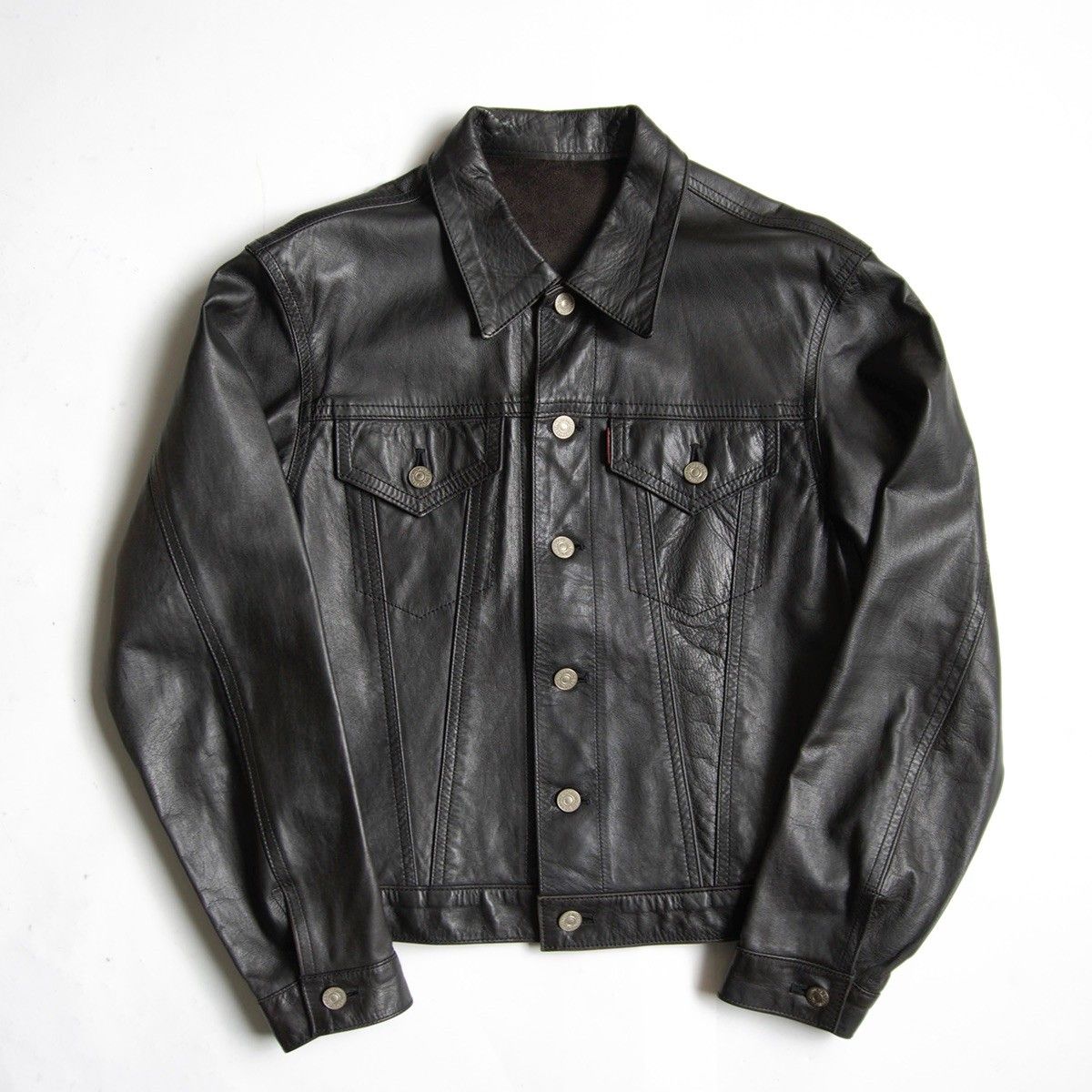 美品】HAROLDS GEAR【ホースレザー ジャケット 】M ブラック 馬革