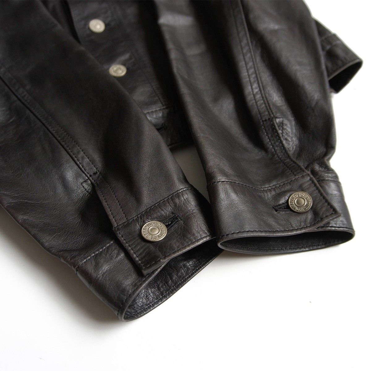 美品】HAROLDS GEAR【ホースレザー ジャケット 】M ブラック 馬革